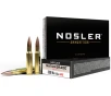Nosler 60052 Match Grade Custom Competition Hollow Point Boat Tail 155 Grain  308 Win   7 62x51mm 2850 fps