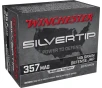 Winchester Super-X Pistol Ammo 357 Mag  145 gr  Silvertip HP 20 rd  1290 FPS
