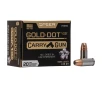 Speer Gold Dot Carry Gun Handgun Ammo 9mm 135 gr  HP 20 rd  1120 FPS