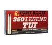 Fort Scott Munitions 350125SCV Tumble Upon Impact  TUI  Solid Copper Spun 125 Grain  350 Legend 2584 fps