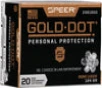 Speer Gold Dot Personal Protection Pistol Ammo 9mm 124 gr  HP 20 rd 