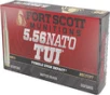 Fort Scott Munitions 556062SCV1 Tumble Upon Impact  TUI  Solid Copper Spun 62 Grain 5 56x45mm NATO 3200 fps