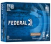 Federal Power-Shok Rifle Ammo 222 Rem 50 gr  Jacketed Soft Point 20 rd 