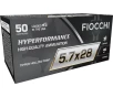 Fiocchi Hyperformance 5 7x28mm Ammo FN 40 Grain Polymer Tip 1750 FPS