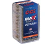 CCI Target   Plinking Maxi-Mag Rimefire Ammo 22 Mag 40 gr  Total Metal Jacket 50 rd  1875 FPS
