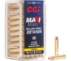 CCI Varmint Maxi-Mag Rimfire Ammo 22 Mag 40 gr  Jacketed Hollow Point 50 rd  1875 FPS