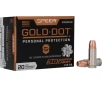 Speer 24261GD Gold Dot Personal Protection Hollow Point 115 Grain  30 Super Carry 1150 fps