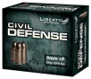 Liberty Ammunition LACD9014 Civil Defense Protection Lead Free Fragmenting Hollow Point 50 Grain 9mm Luger Parabellum 2000 fps