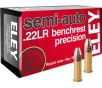 Eley  22 LR Semi-Auto Benchrest Precision 40gr Round Nose Ammo 1085 FPS