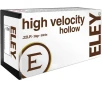 Eley  22 LR High Velocity Hollow 38gr Lead HP Ammo 1250 FPS