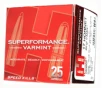 Hornady Superformance Varmint Ammo 17 Hornet 20 gr  V-Max 25 rd  3650 FPS