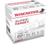 Winchester Super Target Load 20 Gauge  20 ga   2 75 in  7 8 oz  7 5 Shot 25 rd  1200 FPS
