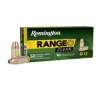 Remington 27681 Range Flat Nose Enclosed Base 115 Grain 9mm Luger Parabellum 1145 fps