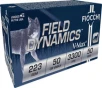 Fiocchi 223HVA50 Field Dynamics Hornady V-Max 50 Grain  223 Remington 3300 fps