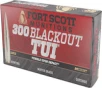 Fort Scott Munitions 300115SCV Tumble Upon Impact  TUI  Solid Copper Spun 115 Grain  300 AAC Blackout 2219 fps