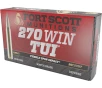 Fort Scott Munitions  270 Winchester 130 Gr Solid 3146 FPS