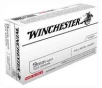 Winchester USA Pistol Ammo 9mm NATO 124 gr  FMJ 50 rd 