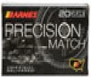 Barnes 30728 Precision Match Open Tip Match Boat Tail 300 Grain  338 Lapua Magnum 2600 fps