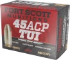 Fort Scott Munitions 450180SCV Tumble Upon Impact  TUI  Solid Copper Spun 180 Grain  45 ACP Auto 989 fps