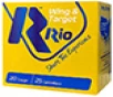 Rio Ammunition Wing   Target 24  20 Gauge  2-3 4  7 8-Oz   8 Shot 1250 FPS