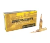 Berger Bullets 31011 Target Rifle 6 5 Creedmoor 140 gr Hybrid 20 Per Box  10 Cs 2850 FPS