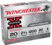 Winchester Ammo XB203VP Super X  20Gauge 2 75  20Pellets 3Buck Shot 15 Per Box 10 Case  Value Pack