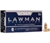 Speer 53824 Lawman Training Clean-Fire Total Metal Jacket Round Nose 124 Grain 9mm Luger Parabellum 1090 fps