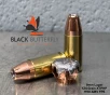Black Butterfly Ammunition  Premium Self Defense and Hunting Ammo  9mm Luger  124 gr  20 Rounds  Hornady XTPHP  1190 FPS AMV   SAMPLE PACK