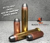 Black Butterfly Ammunition Premium  45-70 Government  600 gr  20 Rounds  D600  HAWK JHP  SUBSONIC  CRAZY HORSE   in Berry Box