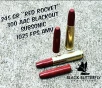 Black Butterfly Ammunition Target   300 AAC Blackout  245 gr  20 Rounds  Hi-Tek  RED ROCKET   1 7 Twist or Faster  in Berry Box