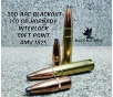 Black Butterfly Ammunition Premium   300 AAC Blackout  150 gr  20 Rounds  Hornady Interlock Soft Point  in Berry Box