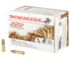 Winchester  22LR 36gr Plated HP Ammunition 222-Rounds