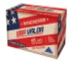 Winchester USA Valor  45 ACP 230gr FMJ Ammunition 100-Rounds