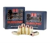 Subsonic Handgun 9mm Luger Ammo - Subsonic 9mm Luger 147gr Jacketed Hollow Point 25 Box
