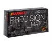 Barnes Precision Match 6mm Creedmoor Ammo - 6mm Creedmoor 112gr Open Tip Match Jacketed Hp 20 Box