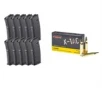 X-Tac 5 56 Nato 62gr Penetrator Fmj 1000rd Case With 10x Pmags - 1000rd X-Tac 5 56 Nato 62gr Fmj With 10x 30-Round Pmags