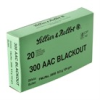 300 Aac Blackout 124gr Fmj Ammunition - Tactical 300 Aac Blackout 124gr Full Metal Jacket 20 Box
