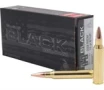 Black R  223 Remington Match R  Boat Tail Hollow Point Rifle Ammo - Black 223 Remington 75gr Match Boat Tail Hollow Point 20 Box