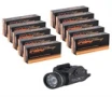 Tlr-1 Hl Weaponlight With 500 Rounds 40s W - Tlr-1 Hl With 500 Rounds Pmc Bronze 40s W 180gr Fmj