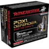 Defender 9mm Luger Handgun Ammo - 9mm Luger 147gr Bonded Jacketed Hollow Point 20 Box