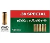 Handgun 38 Special Ammo - 38 Special 148gr Wadcutter 50 Box