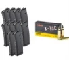 X-Tac 5 56 Nato 55gr Fmj 1000rd Case With 10x Pmags - 1000rd X-Tac 5 56 Nato 55gr Fmj With 10x 30-Round Pmags