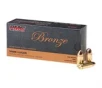 Bronze 9mm Luger Handgun Ammo - 9mm Luger 124gr Full Metal Jacket 50 Box