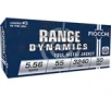 Range Dynamic 5 56x45 Nato M193 Rifle Ammo - Range Dynamics 5 56x45 M193 55gr Fmjbt 50 Box