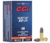 Quiet-22 22 Long Rifle Rimfire Ammo - Quiet-22 22 Long Rifle 40gr Lead Round Nose 500 Box