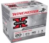 Super-X 20 Gauge 2-3 4      8 Shot Shotgun Ammo - Super-X 20 Gauge 2-3 4     1oz  8 Shot 250 Case
