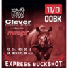 Mirage Express Buckshot 12 Gauge  00 Buckshot Shotgun Ammo - Mirage Express Buckshot 12ga 2-3 4     9 Pellet  00 250 Case