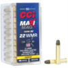 Cci 22 Wmr Maxi-Mag 46 Grain Segmented Hollow Point - 22 Wmr Hollow Point 50 Box