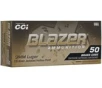 Blazer Brass Hp 9mm Luger Handgun Ammo - Blazer Brass Hp 9mm Luger 115gr Jacketed Hollow Point 50 Box