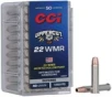 Uppercut 22 Wmr Copper Plated Hollow Point Rimfire Ammo - Uppercut 22 Wmr 40gr Cphp 1050 Fps 50 Box